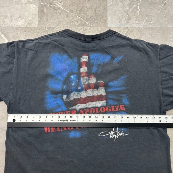Vintage Toby Keith Graphic Tour Tee Mens 2XL XXL Patriotic Country Music Band - Picture 11 of 13